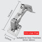 🔥Christmas sale is ending soon🔥Easy installation of bridge-shaped door hinges  -Cabinet hinges