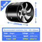 🔥Hot Sale 50% Off🔥Multifunctional Powerful Mute Exhaust Fan💨