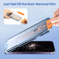 🔥Limited Time 49% OFF🔥4K HD/Anti-Peeping Tempered Glass Screen Protector with Auto Dust-elimination Installation for iPhone