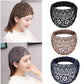 Plum Blossom Hollow Beaded Wide Headband