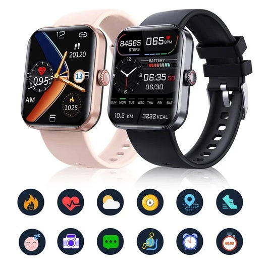 [All-day heart rate and blood pressure monitoring] Fashionable Bluetooth smartwatch