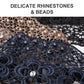 Plum Blossom Hollow Beaded Wide Headband