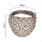 Plum Blossom Hollow Beaded Wide Headband