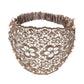 Plum Blossom Hollow Beaded Wide Headband