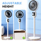🌞Summer Sale 50% Off🎉🍃Oscillating Electric Stand Fan with Adjustable Height