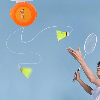 Glowing Badminton Self Training Device
